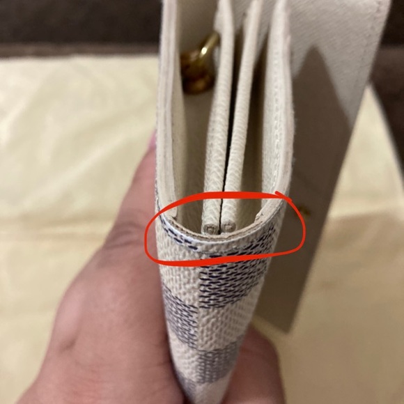 Louis Vuitton Sarah Wallet Damier Azur - Picture 15 of 16